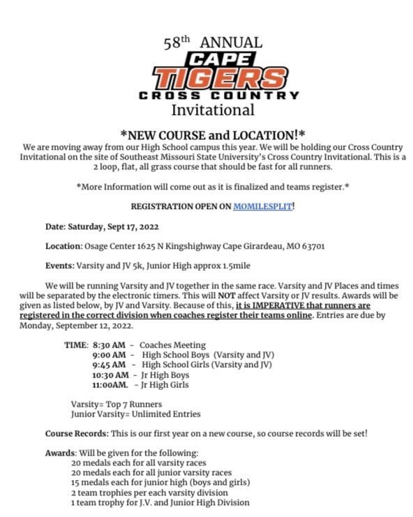 Cape race information